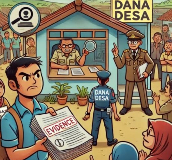 Diduga Kakon Karang Berak, Kecamatan Pematang Sawa, Mark, up dan Piktif Kan Anggaran Dana Desa Tahun 2023/2024