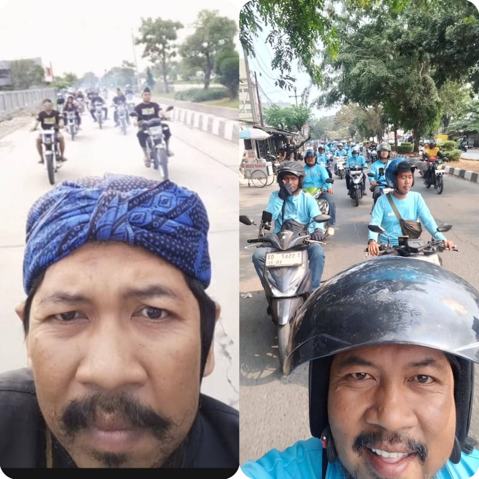 Mantan Ketua RX King Purwasuka Ajak Driver Ojol Karawang Bergabung Bersama GOKAR