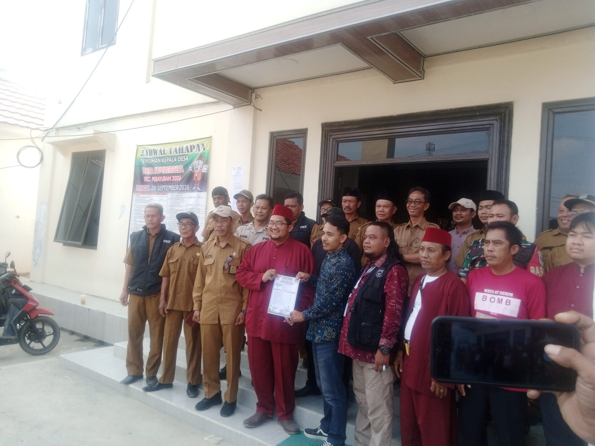 Didukung Semua Tokoh,Wawan (Gemoy) Maju Sebagai Calon Kades Sumberreja.