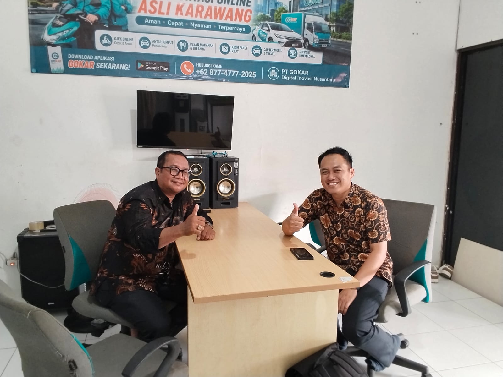 Pembina BPJS Ketenagakerjaan Kunjungi Kantor GOKAR, Bahas Perlindungan Jaminan Sosial bagi Driver dan Peserta BPU
