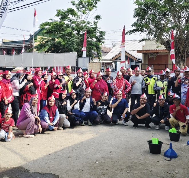 Kepala Desa Rengasdengklok Selatan Sampaikan Ucapan Dirgahayu RI ke-81