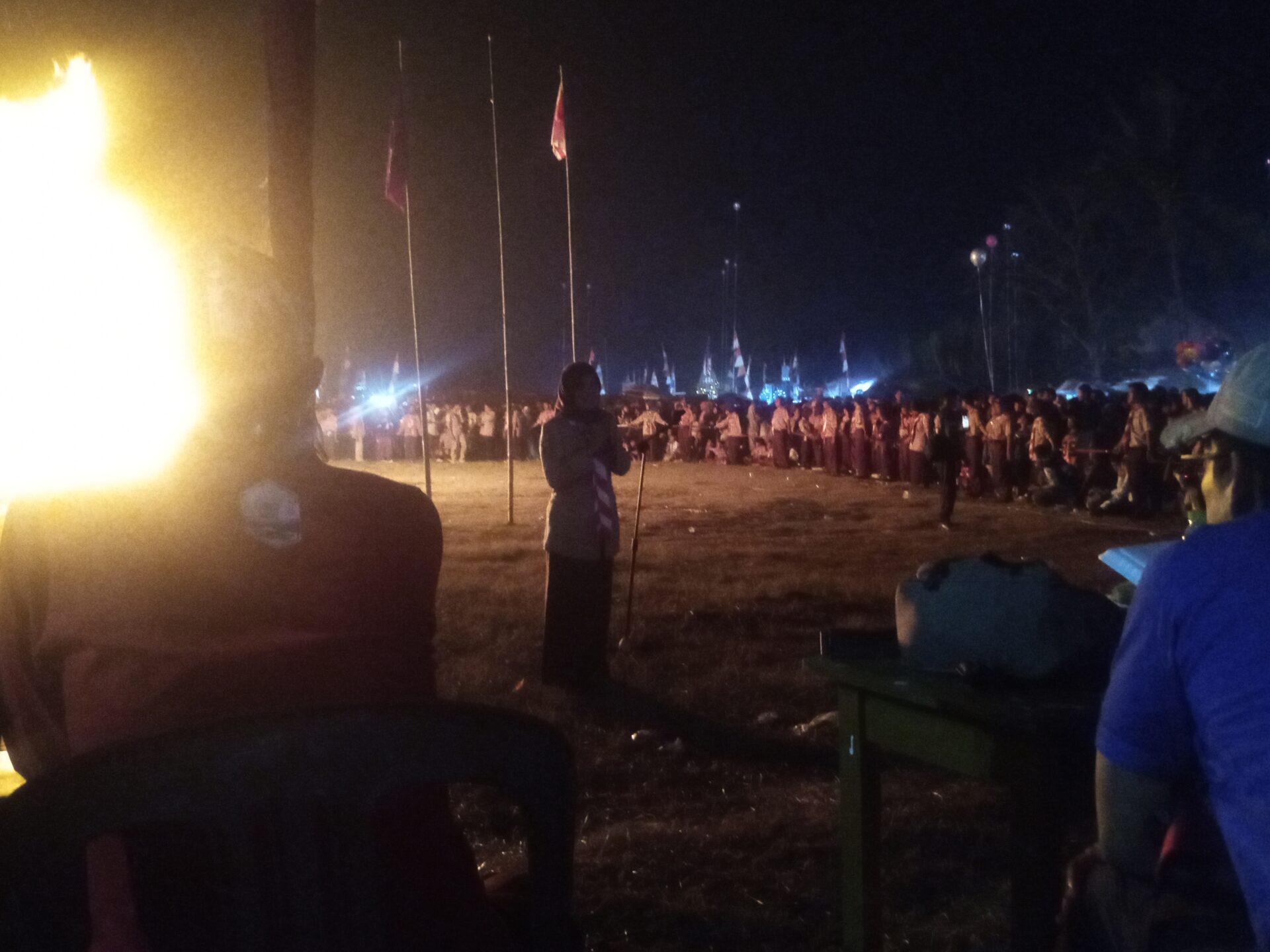 Semarak Api Unggun dan Pentas Seni SD Sekecamatan Rengasdengklok