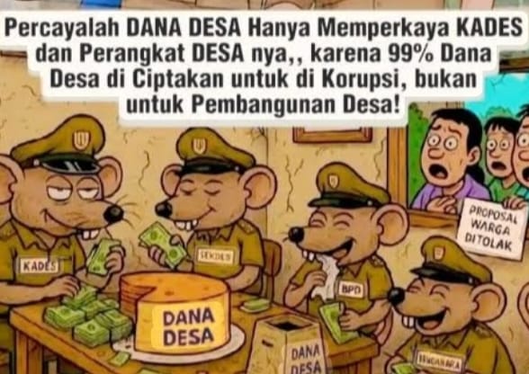 Disinyalir Kakon Badak Kecamatan Limau Mark, up Dan Piktifkan Dana Desa Anggaran Tahun 2023