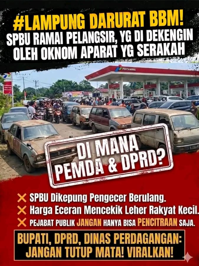 Disinyalir Pengawas SPBU 24.353.98 Suka Merindu Talang Padang, Kebal Hukum Dan Kerjasama Dengan Mafia BBM Subsidi, Fi Puluhan Juta Rupiah
