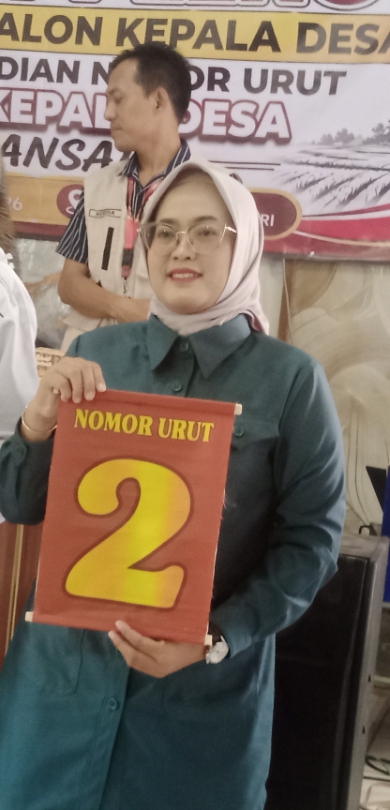 Pilkades Amansari Memasuki Tahapan Penetapan Nomor Urut, Nani Komalasari Dapat Nomor 02